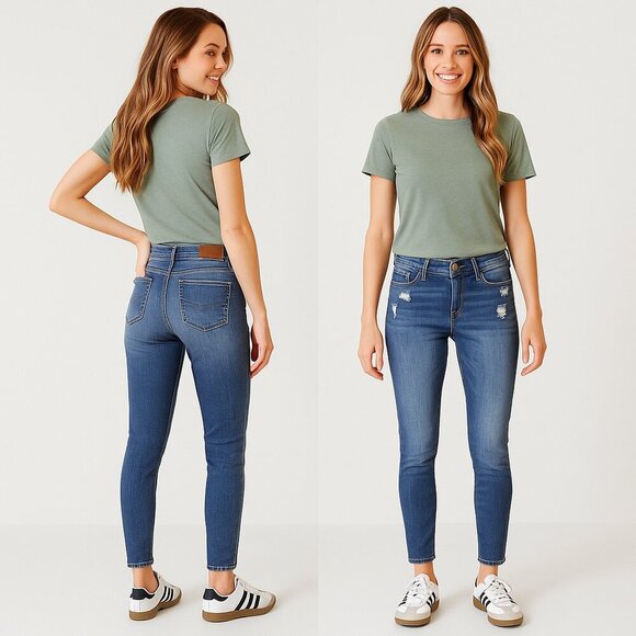 BKE✨ Mid-Rise Payton Ankle Skinny Jeans 👖 | Size 28 - Picture 4 of 16